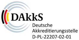 DAkkS accredited · D-PL-22207-02-01